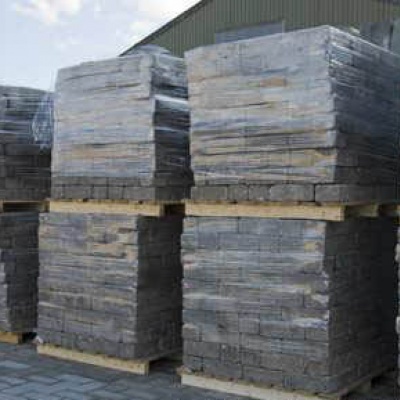 Pallet heiderood betonklinkers (10 m2) [DAF]